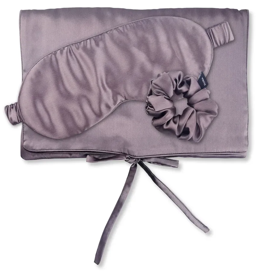 Ailoria TRAVEL SET BEAUTY M Tasche, Schlafmaske & Scrunchie M aus Seide Haarschmuck 1 ct Damen