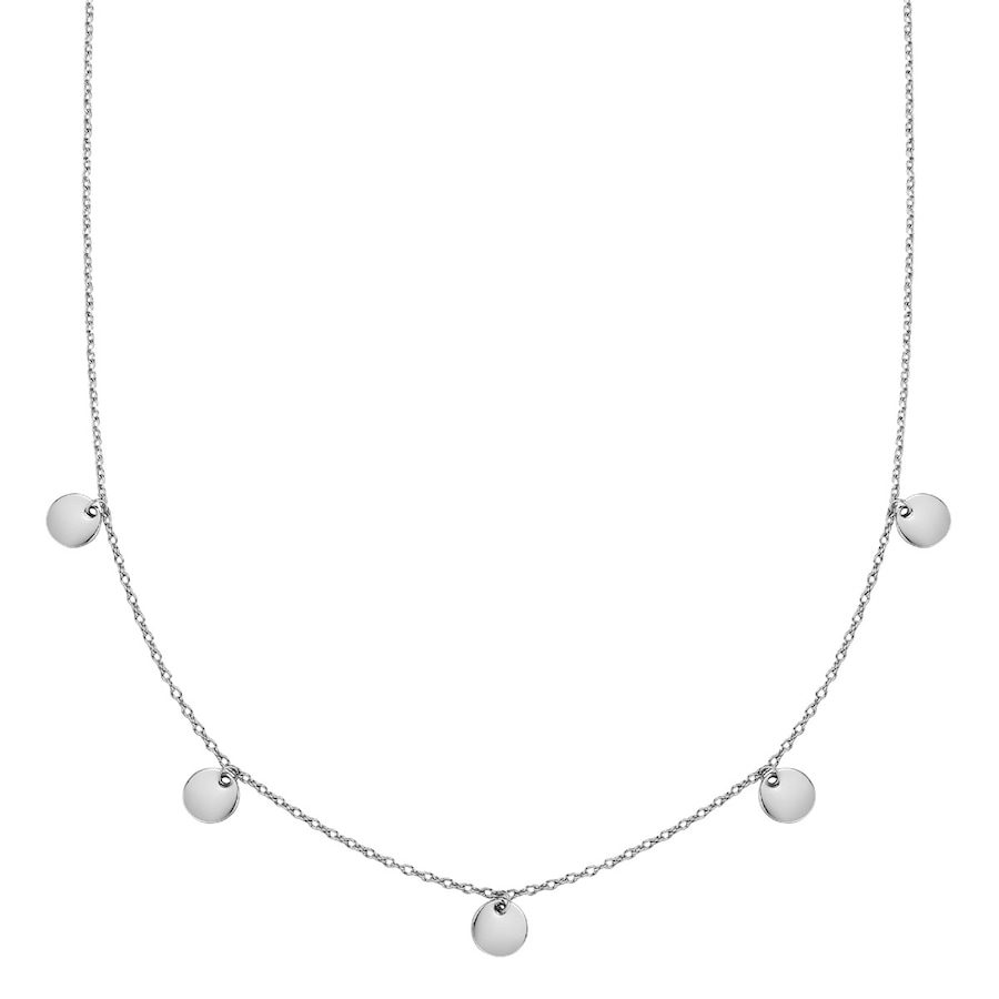 EASTSIDE Halskette aus Edelstahl in Silber Ketten 1 ct Damen