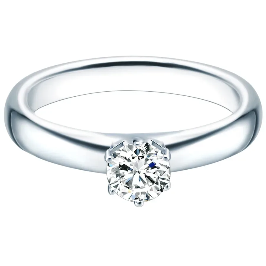 Trilani Ring aus Sterling Silber in silber mit Zirkonia Ringe 1 ct Damen