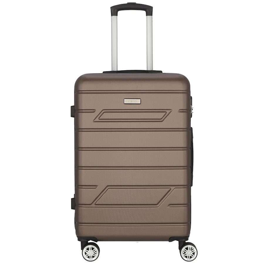 NOWI Bergamo 4 Rollen Trolley 65 cm Reisetaschen 1 ct Braun Herren