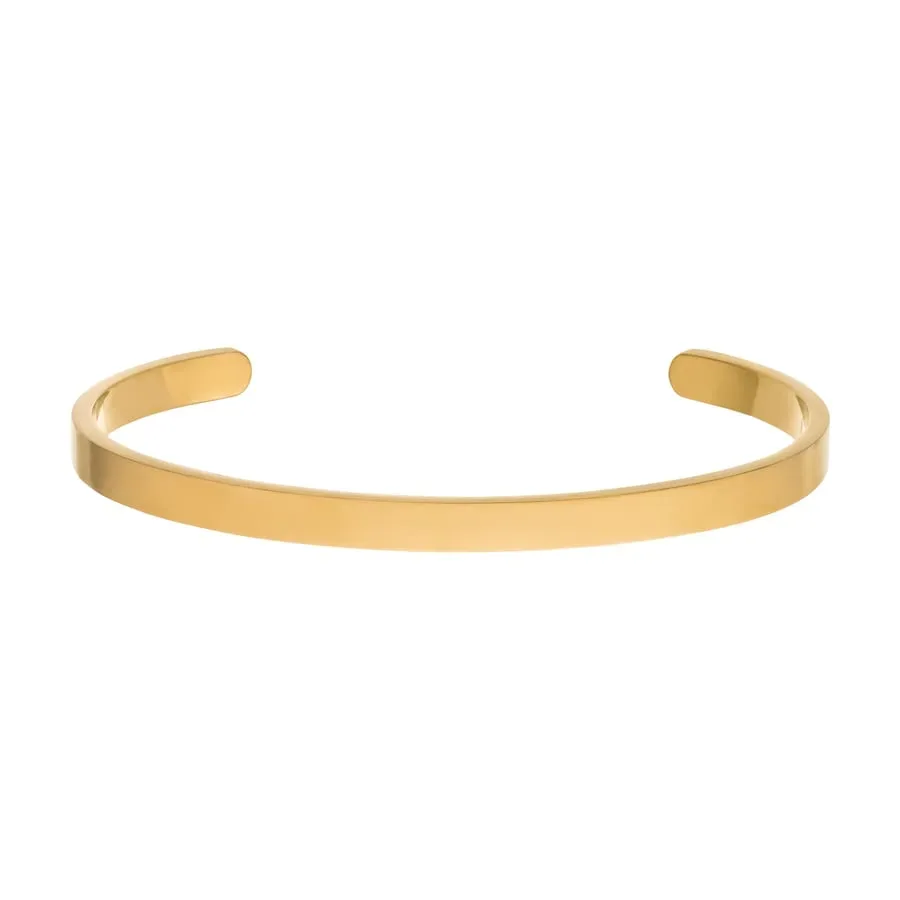 Purelei Connection Armreif 100% Edelstahl Armbänder & Armreife 1 ct Hellbraun