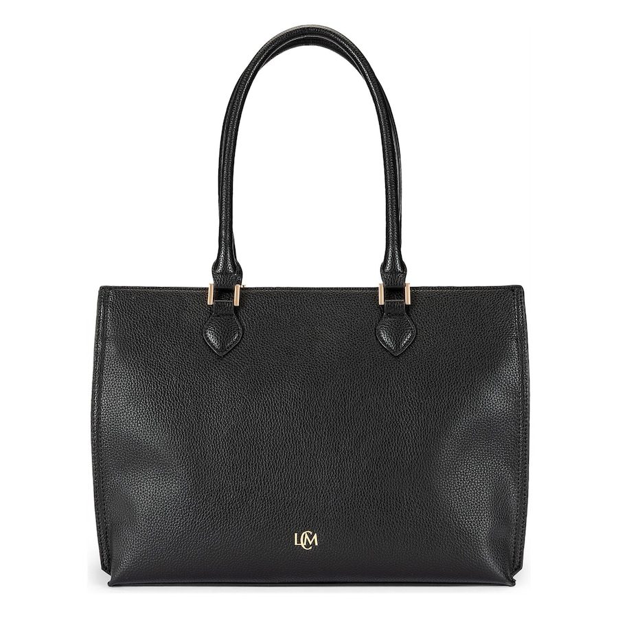 L.CREDI Sarita Schultertasche Handtaschen 1 ct Schwarz Damen