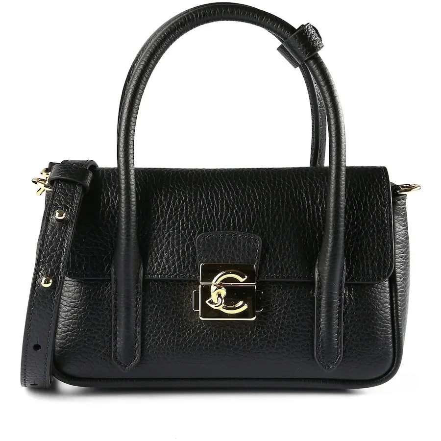 Coccinelle C-Me Lock Henkeltasche Handtaschen 1 ct Schwarz Damen