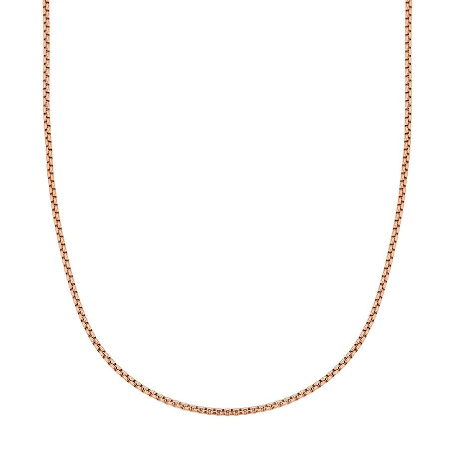 Glanzstücke München Halskette aus Edelstahl in Roségold Ketten 1 ct Damen