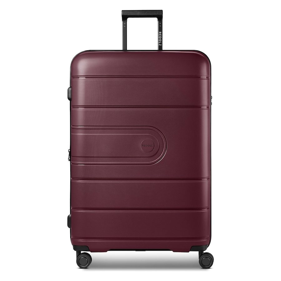 Redolz Essentials 11 4 Rollen Trolley 76 cm mit Dehnfalte Reisetaschen 1 ct Braun Herren