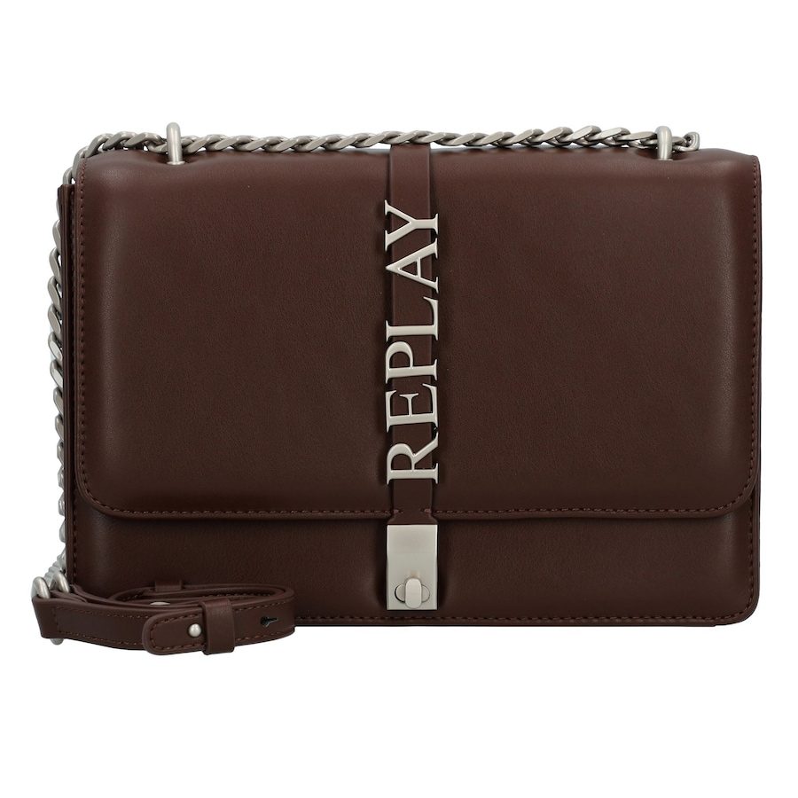 Replay Umhängetasche Handtaschen 1 ct Braun Damen