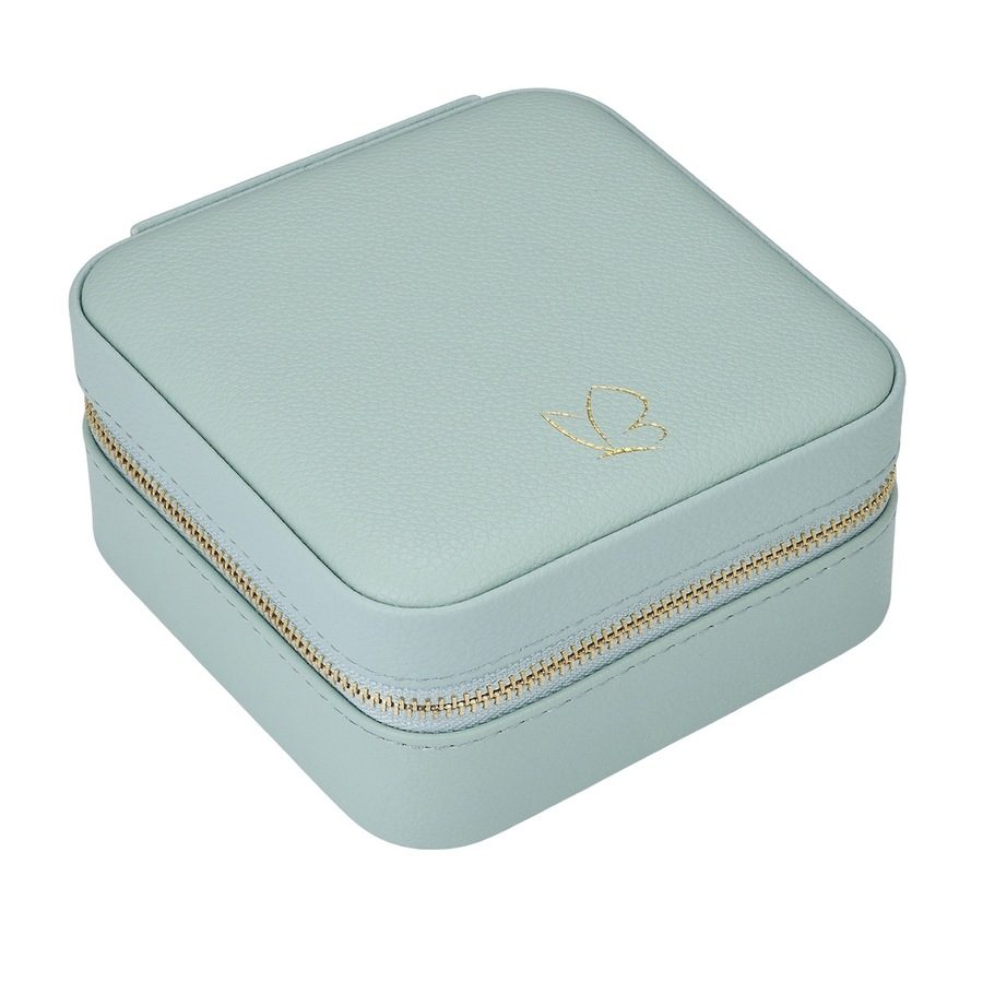 Glanzstücke München Reisetäschchen aus Kunstleder in teal Reisetaschen 1 ct Damen