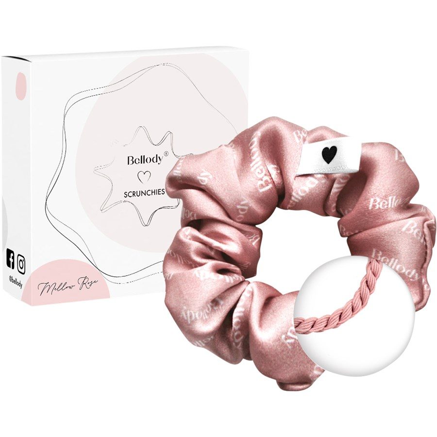 Bellody Original Seiden Scrunchie Haargummis 1 ct Nude Damen