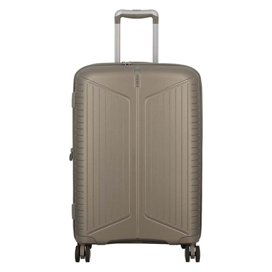 Jump Evae 4 Rollen Trolley 66 cm mit Dehnfalte Reisetaschen 1 ct Grau Herren