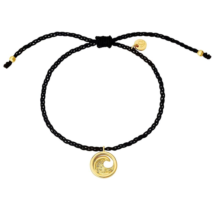 Glanzstücke München Armband Welle aus Sterling Silber in gelbgold Armbänder & Armreife 1 ct Damen