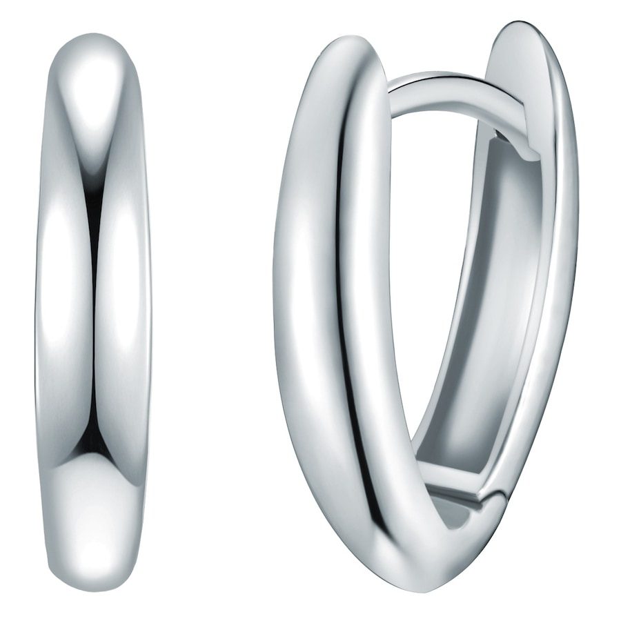 Rafaela Donata Creolen aus Sterling Silber in Silber Ohrringe 1 ct Damen