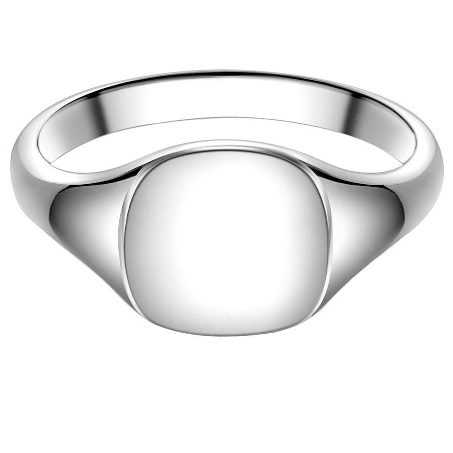 Männerglanz Ring aus Sterling Silber in Silber Ringe 1 ct Herren