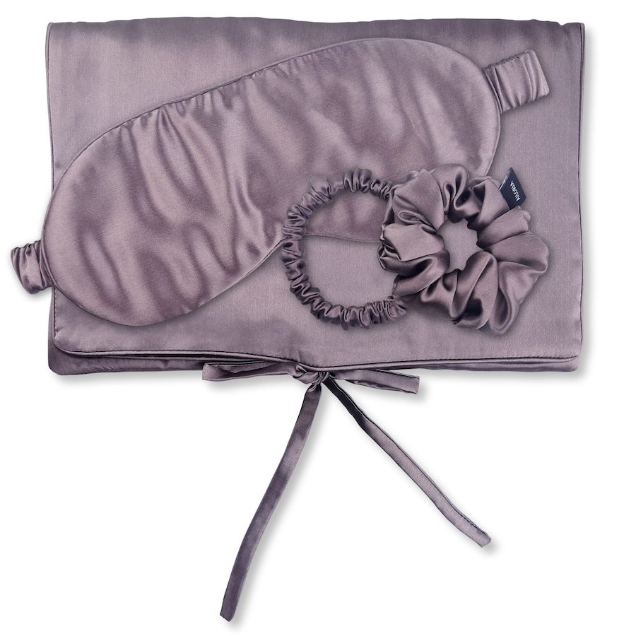 Ailoria TRAVEL SET Tasche, Schlafmaske, Scrunchie S & Scrunchie M Haarschmuck 1 ct Damen