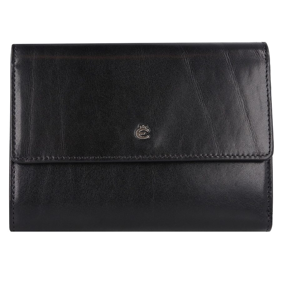 Esquire Toscana Damengeldbörse Portemonnaies 1 ct Schwarz