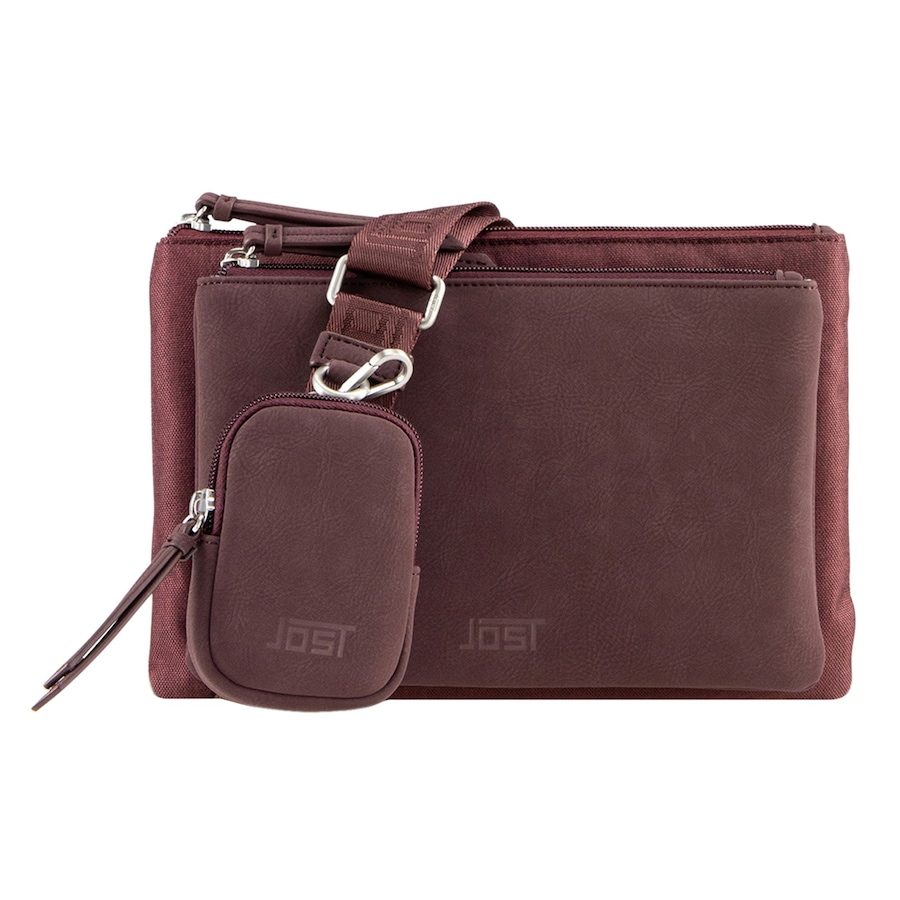 Jost Andoya Umhängetasche 26 cm Handtaschen 1 ct Braun Damen