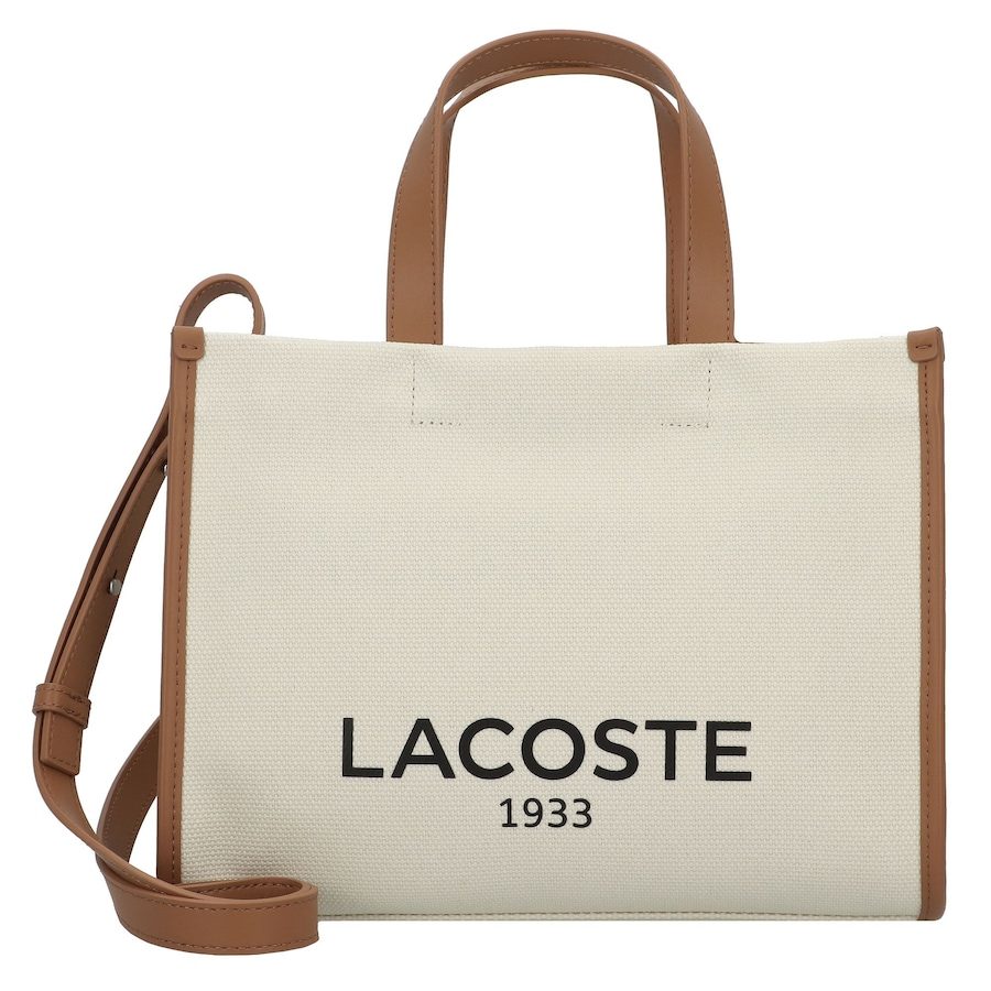 Lacoste Heritage Canvas Henkeltasche Handtaschen 1 ct Nude Damen