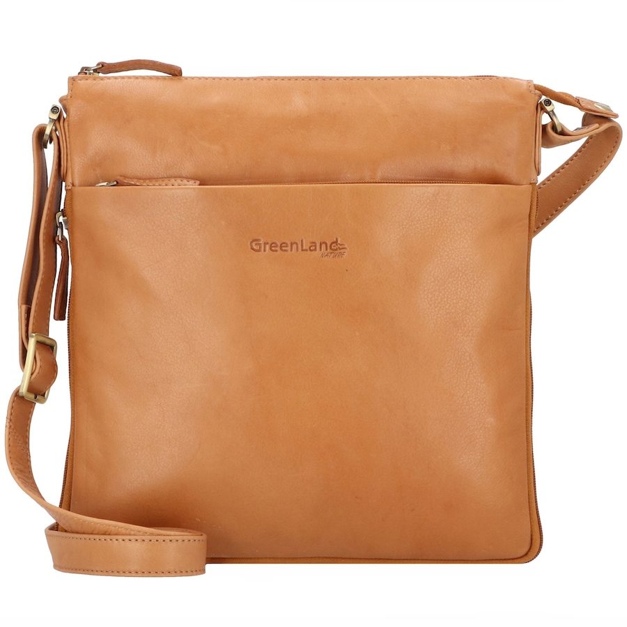 Greenland Nature Umhängetasche Handtaschen 1 ct Braun Damen