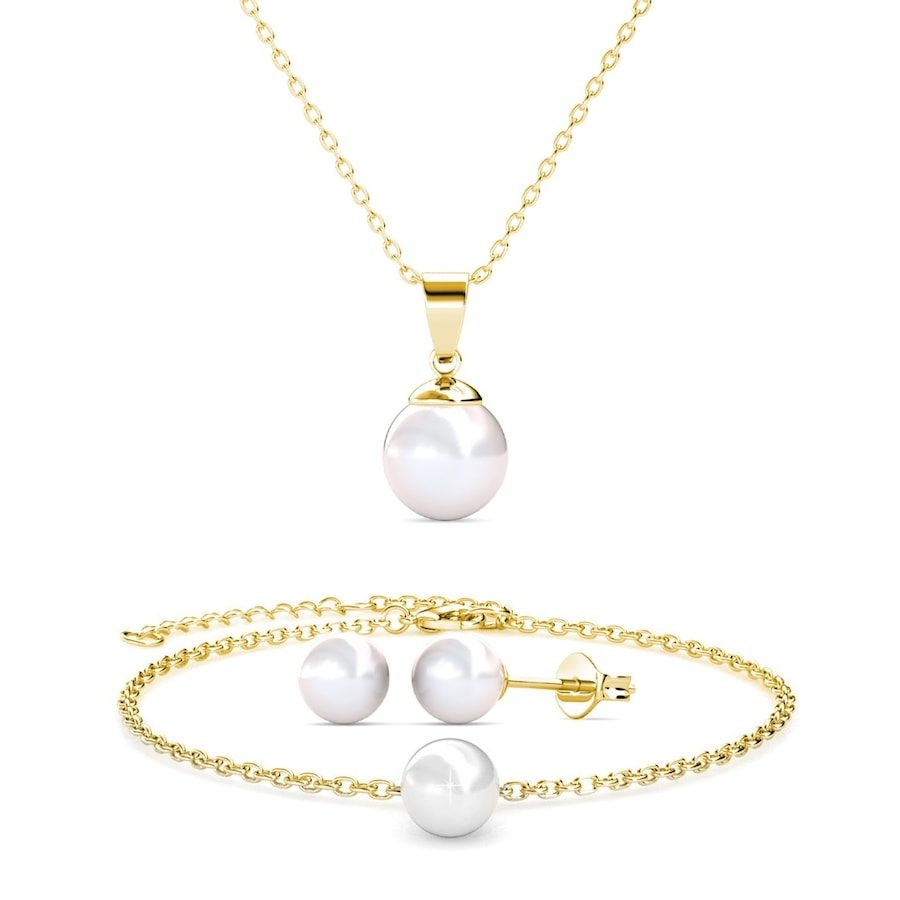 MYC-Paris Trio-Set aus Perlmutt Schmuck-Set 1 ct Damen