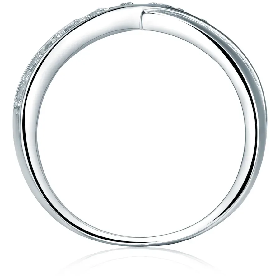 Rafaela Donata Ring Sterling Silber Zirkonia in Silber Ringe 1 ct Damen