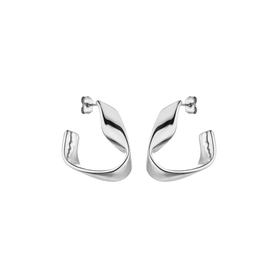 Purelei River Ohrringe 100% Edelstahl 1 ct Grau Damen