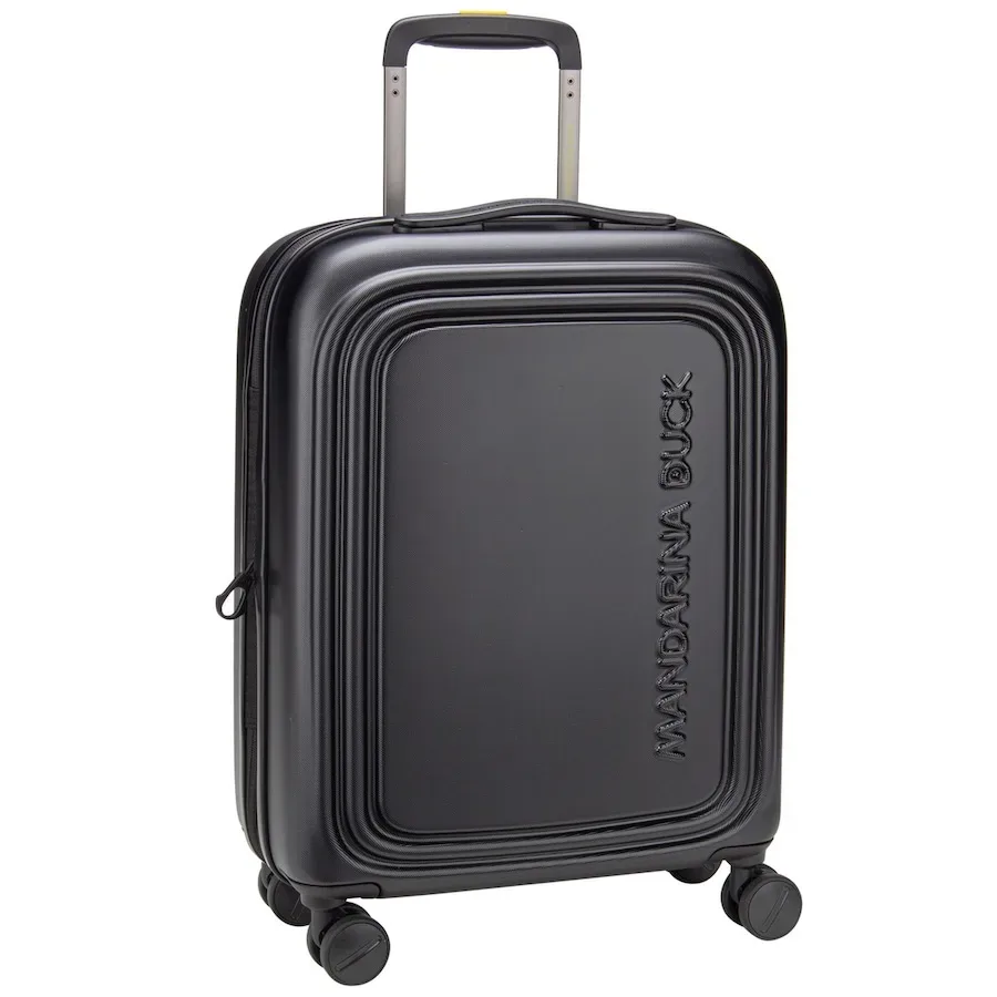 Mandarina Duck Logoduck + 4 Rollen Kabinentrolley S 55 cm Koffer & Trolleys 1 ct Schwarz