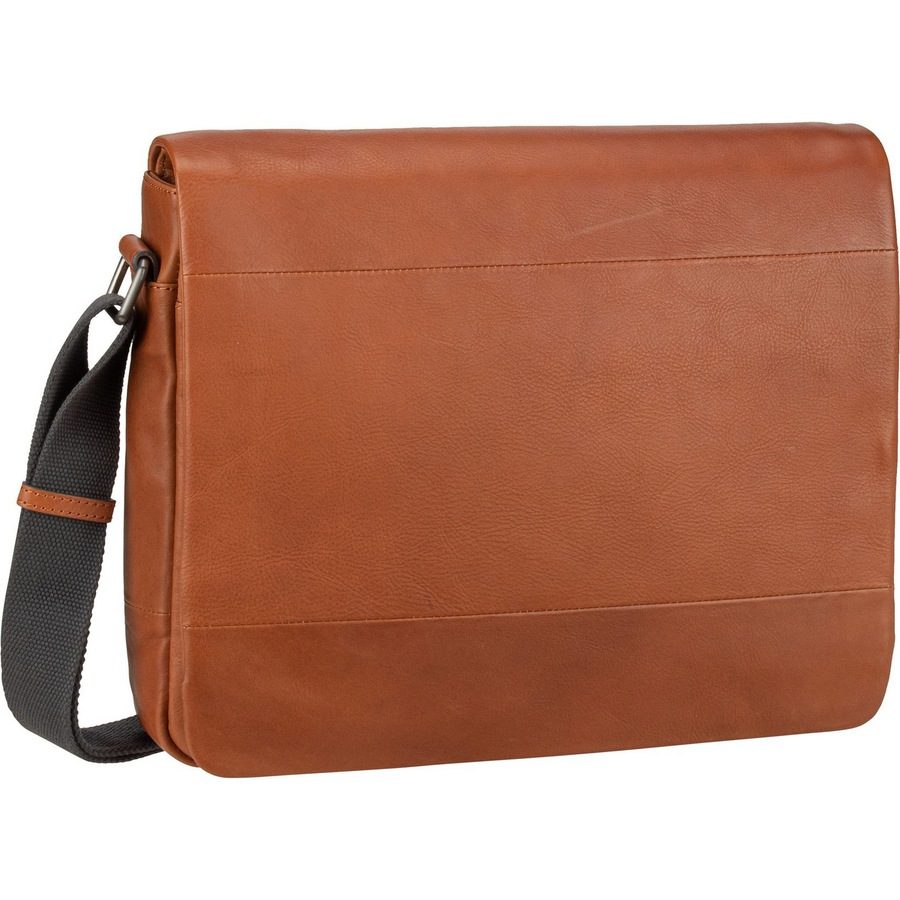 Leonhard Heyden Hamburg Messenger Leder 32 cm Laptopfach Handtaschen 1 ct Hellbraun Herren