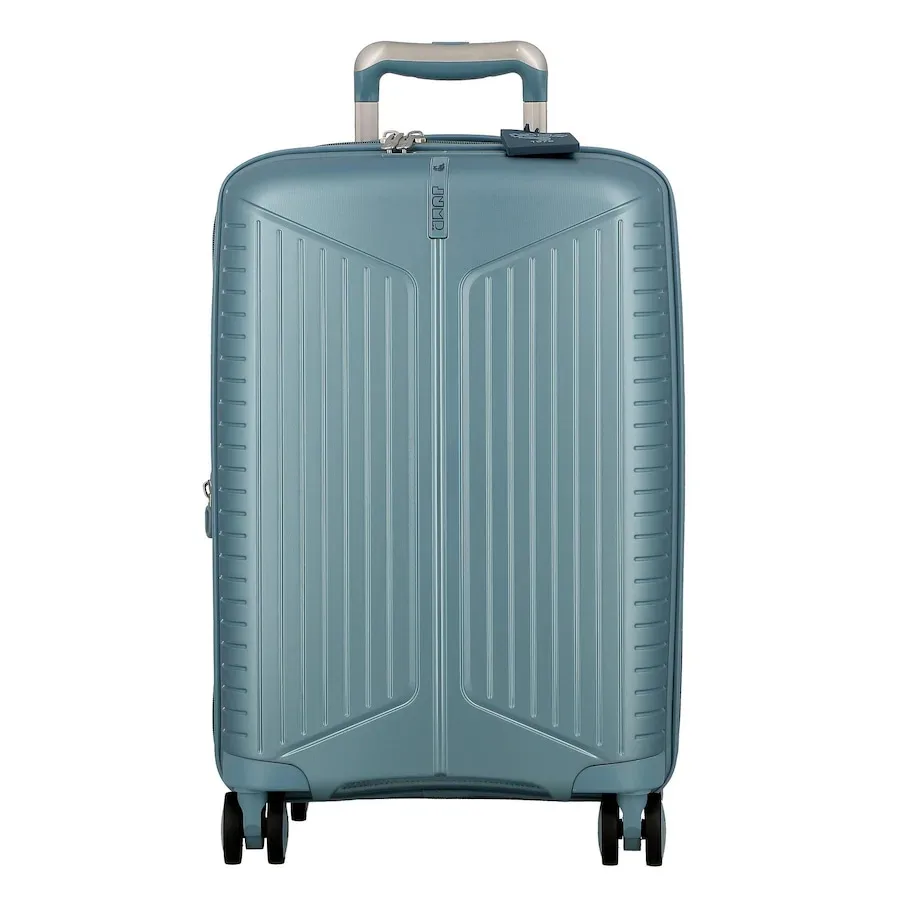 Jump Evae 4 Rollen Kabinentrolley 55 cm Reisetaschen 1 ct Petrol Herren