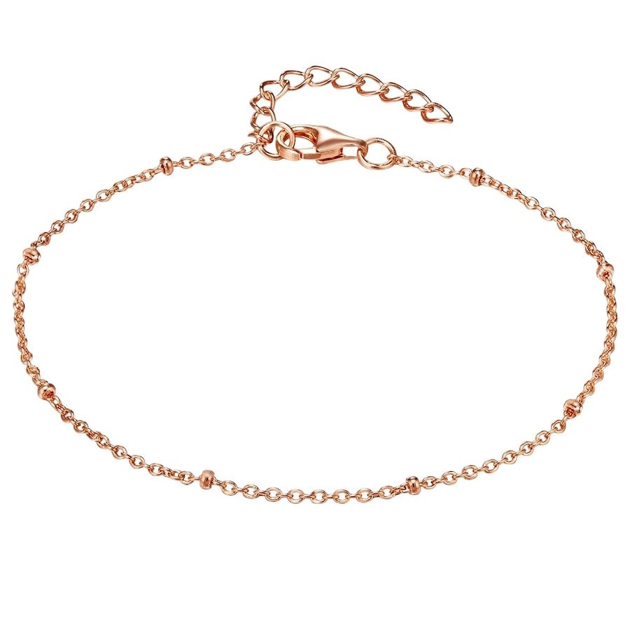 Lulu & Jane Armband aus Sterling Silber in Roségold Armbänder & Armreife 1 ct Damen