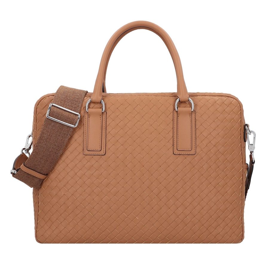 abro Lotus Henkeltasche Accessoire-Trend für Herbst & Winter 2024 1 ct Braun Damen