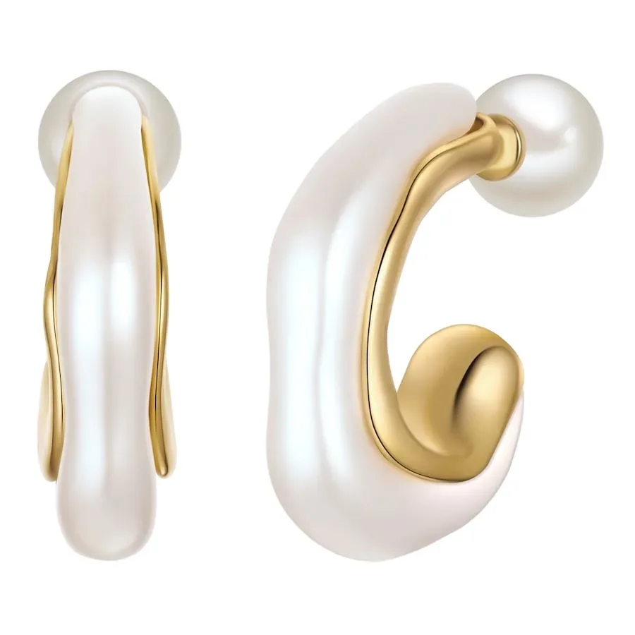 Yokoamii - Ohrhänger, 29mm, Gold