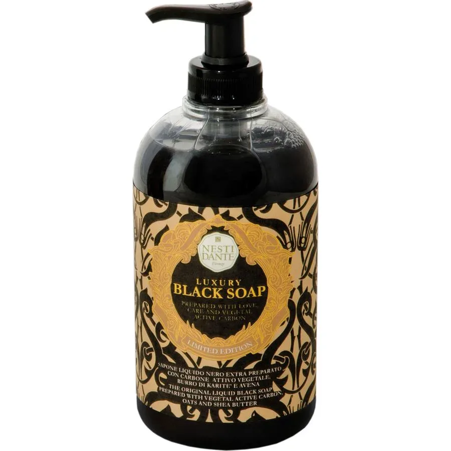 Nesti Dante Firenze Luxury Black Liquid Soap Seife 500 ml