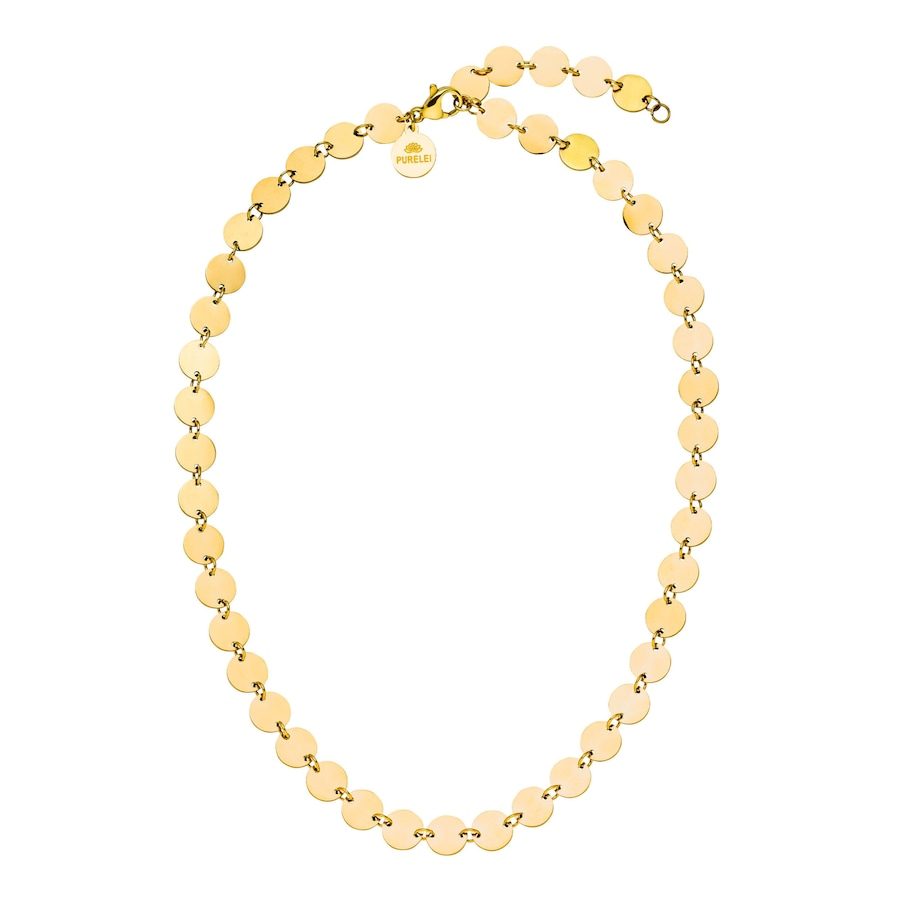 Purelei Kalani Kette 100% Edelstahl Ketten 1 ct Hellbraun