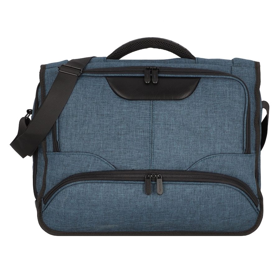 Dermata Aktentasche 44 cm Laptopfach Laptoptaschen 1 ct Violett Herren