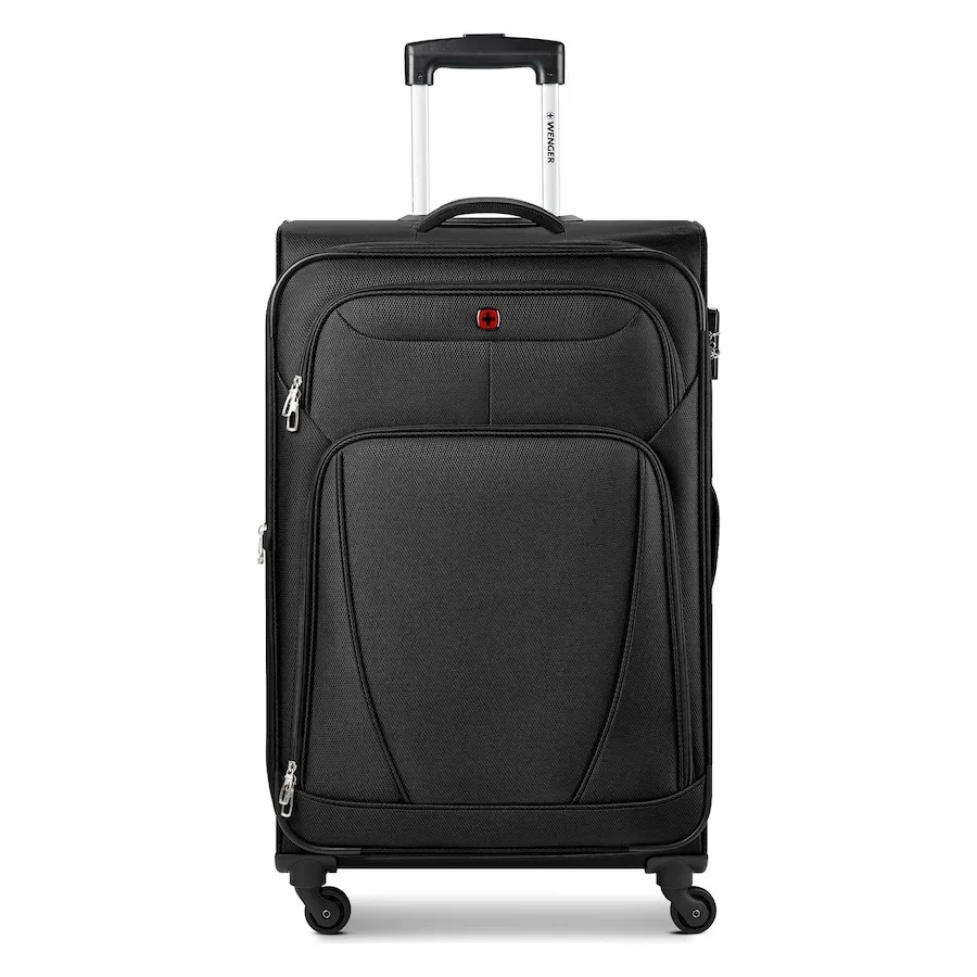 Wenger Beaumont 4 Rollen Trolley L 78 cm mit Dehnfalte Koffer & Trolleys 1 ct Schwarz Herren