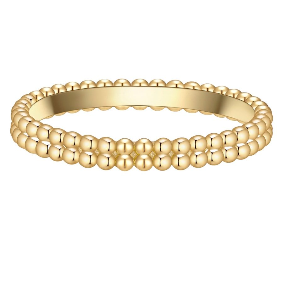 Glanzstücke München Ring aus Sterling Silber in gelbgold Ringe 1 ct Damen