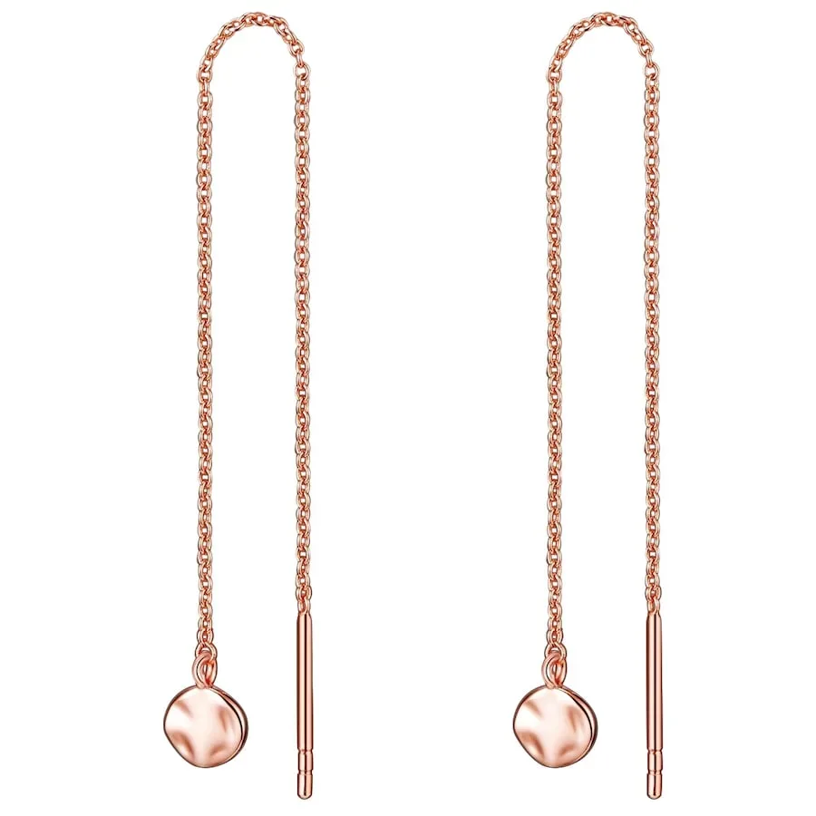 Glanzstücke München Ohrhänger Sterling Silber in Roségold Ohrringe 1 ct Damen