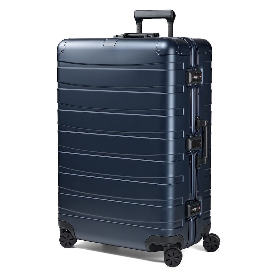 Redolz Pro Aluminium 4 Rollen Trolley L 77 cm Koffer & Trolleys 1 ct Blau Herren