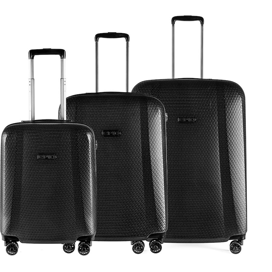 Epic GTO 5.0 4-Rollen Kofferset 3tlg. Reisetaschen 1 ct Schwarz Herren