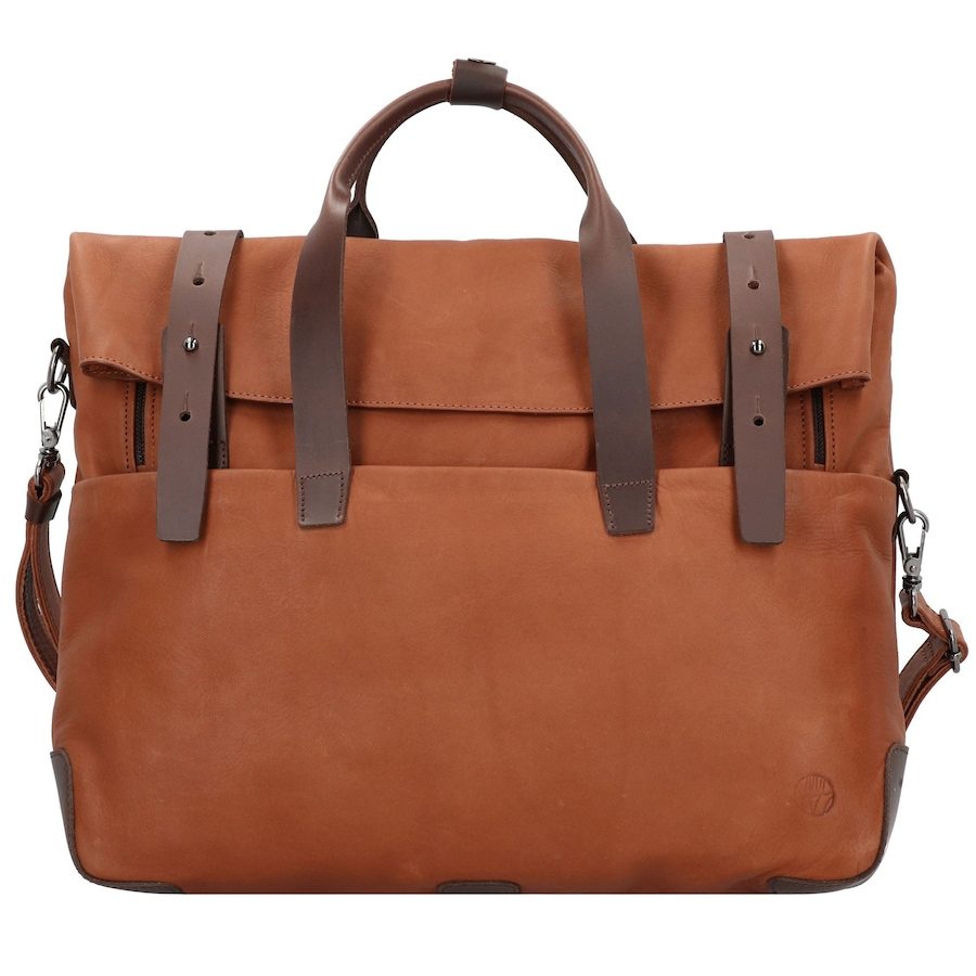Harold's Mount Ivy Aktentasche Rucksack Leder 42 cm Laptopfach Laptoptaschen 1 ct Coral Herren