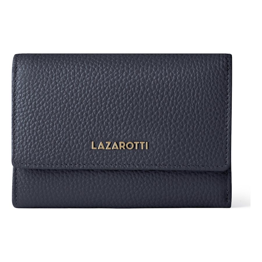 Lazarotti Bologna Leather Geldbörse Leder 14 cm Portemonnaies 1 ct Schwarz Damen