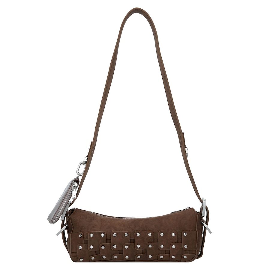 Desigual New Patch Schultertasche Handtaschen 1 ct Braun Damen