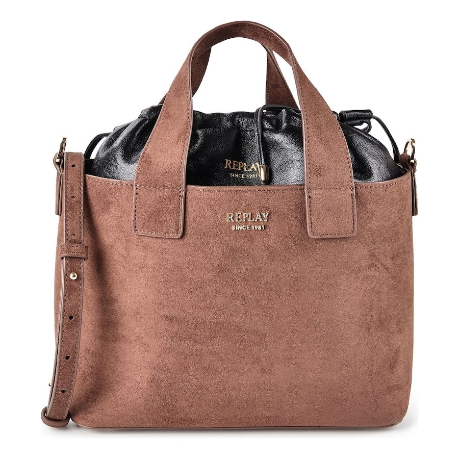 Replay Henkeltasche Handtaschen 1 ct Braun Damen