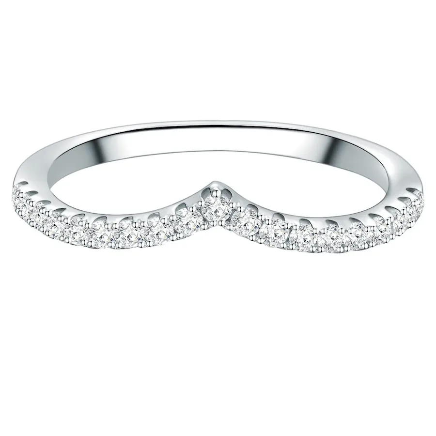 Trilani Ring Sterling Silber Zirkonia in Silber Ringe 1 ct Damen