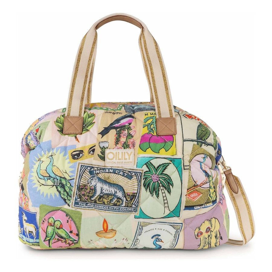 Oilily Flaming Symbols Schultertasche Handtaschen 1 ct Nude Damen