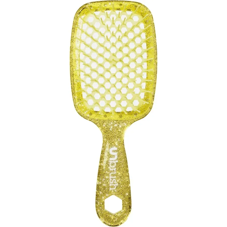 UNbrush Detangling Hair Brush Glitter - Amber Detangler 1 ct