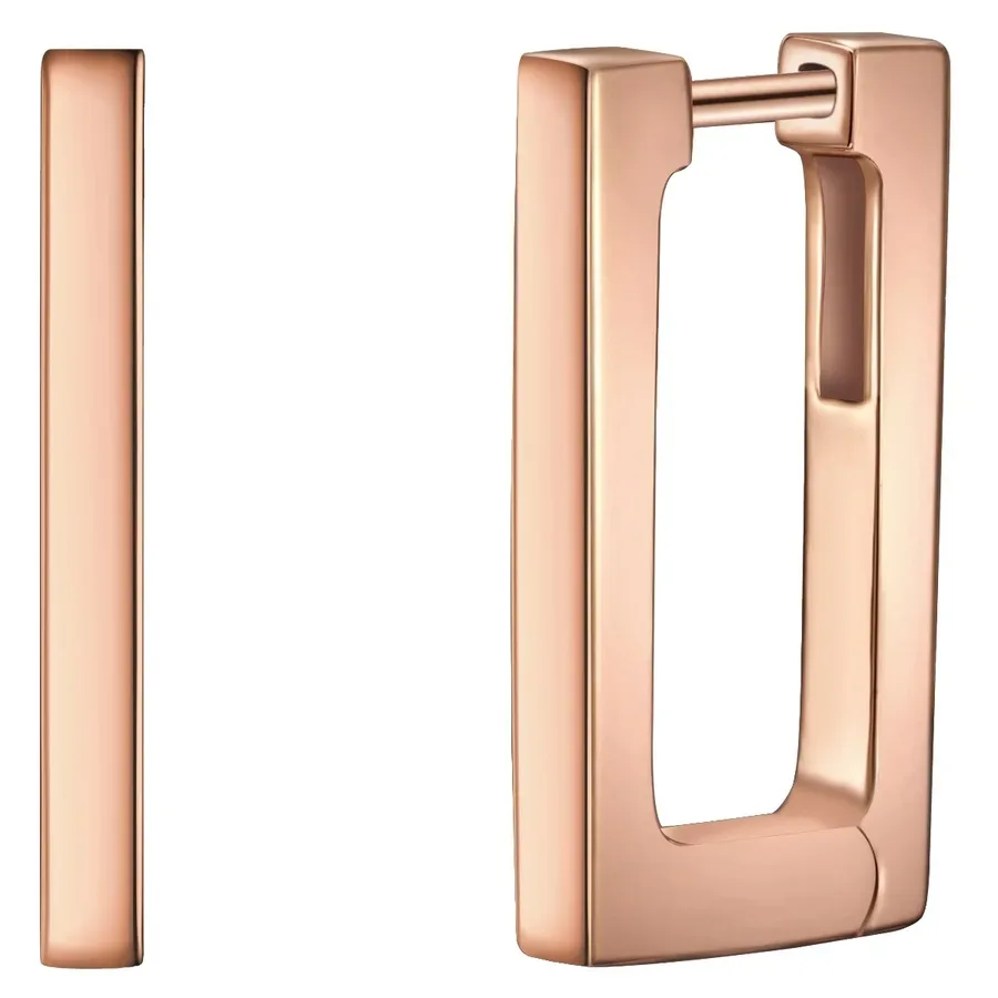 Glanzstücke München Creolen aus Sterling Silber in roségold Rabattaktion 1 ct Damen