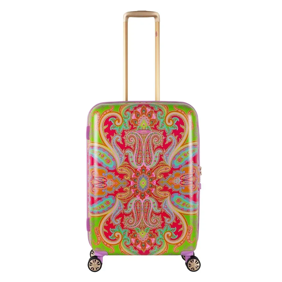 Oilily Travel 4 Rollen Kabinentrolley 55 cm Reisetaschen 1 ct Grün Damen