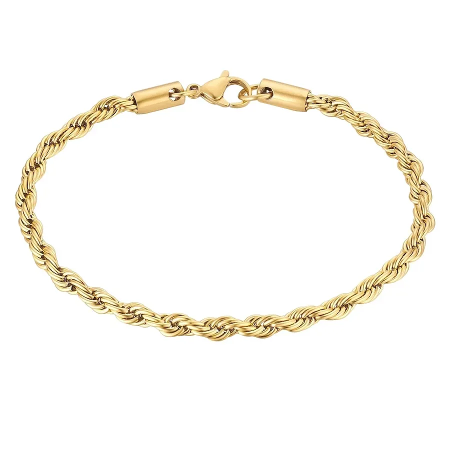 True Rebels Armband aus Edelstahl in gelbgold Armbänder & Armreife 1 ct Herren