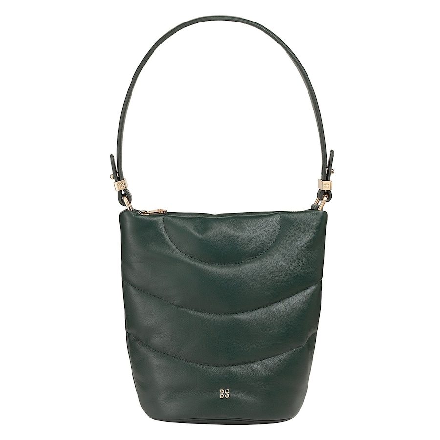 DuDu Barbara Schultertasche Accessoire-Trend für Herbst & Winter 2024 1 ct Grün Damen