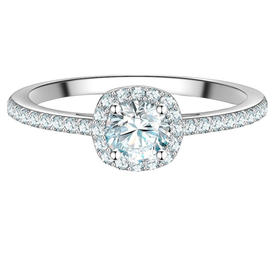 Trilani Ring aus Sterling Silber in silber mit Zirkonia Ringe 1 ct Damen
